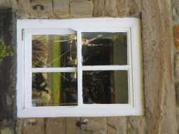 The window of Deanery Farmhouse, Cottage & Barn, Lanchester © DCC 26/10/2016